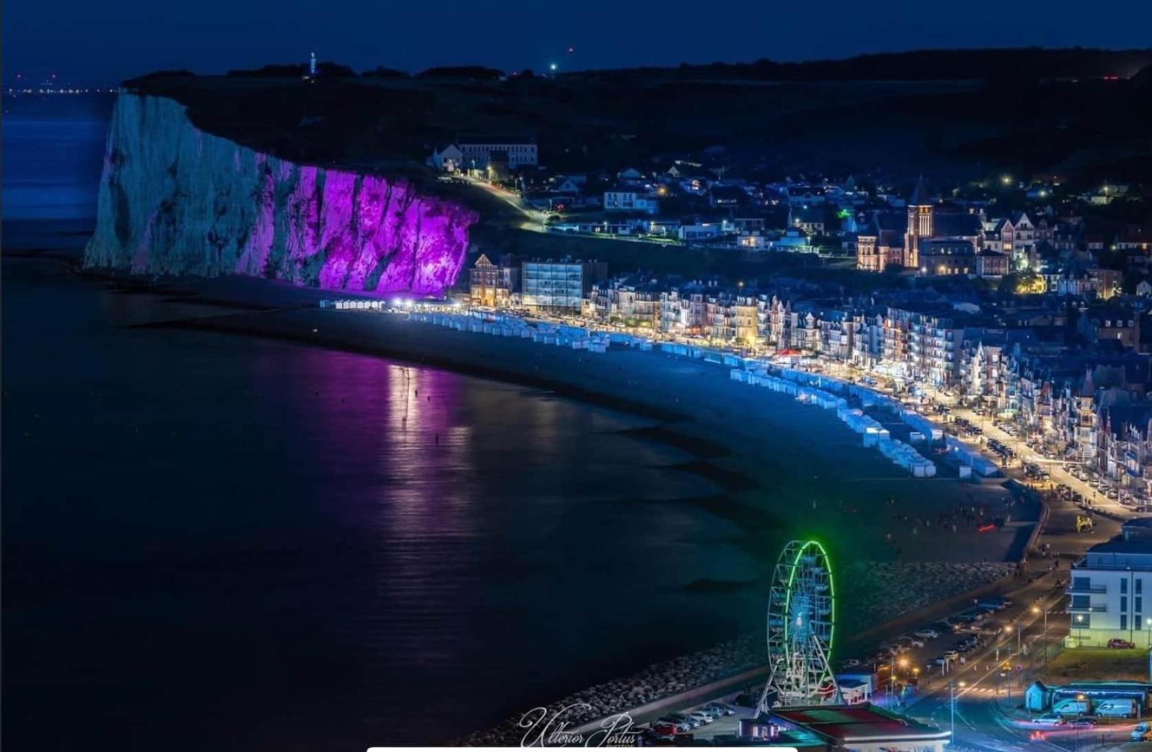 Caprices De Mer Appartement Avec Grand Balcon Et Vue A 300 M Plage, Apercu Mer, Lit Queen Size, Mers Les Bains Le Treport , Petit Dejeuner En Option, 2 Velos Fournis Exteriör bild