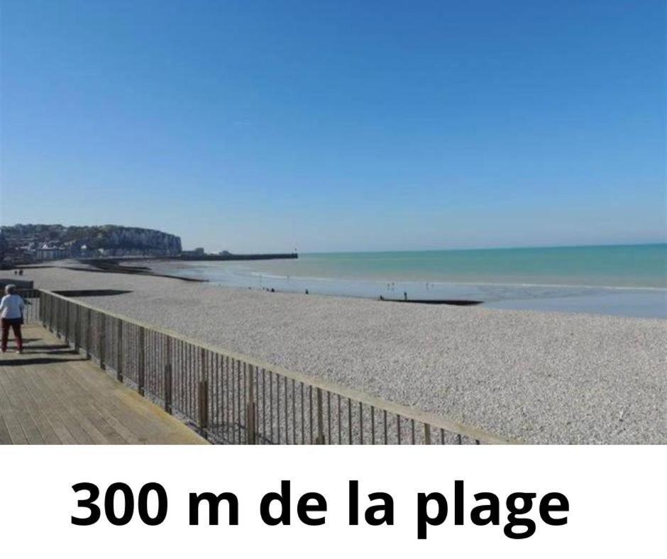 Caprices De Mer Appartement Avec Grand Balcon Et Vue A 300 M Plage, Apercu Mer, Lit Queen Size, Mers Les Bains Le Treport , Petit Dejeuner En Option, 2 Velos Fournis Exteriör bild